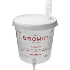 מיכל תסיסה 32 ליטר עם ברז ונשם