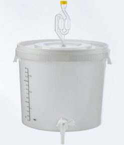 מיכל תסיסה 16 ליטר ללא חור לברז ונשם