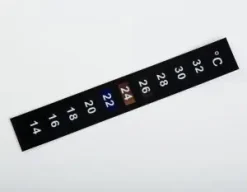 מדחום מדבקה למיכל תסיסה – 10–40°C