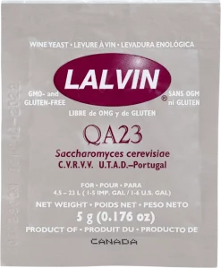 שמרי יין Lalvin QA23